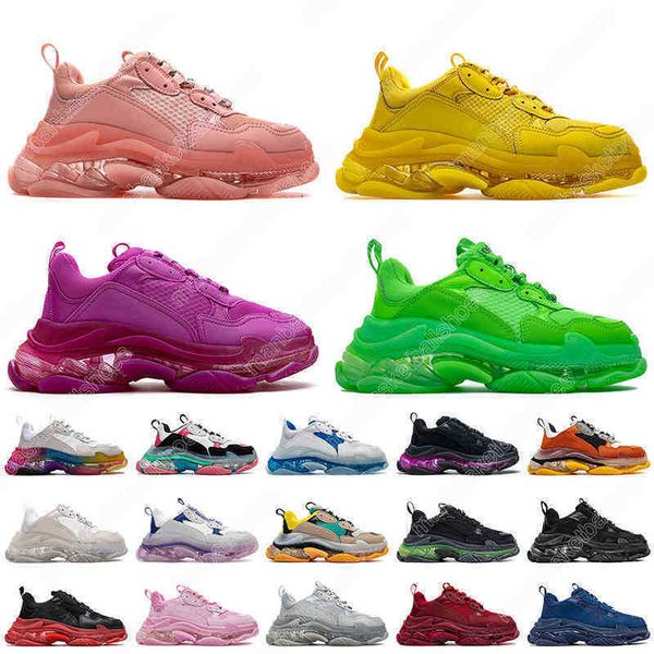 breatheable 2021 fashion triple s sneakers women mens luxurys designers run shoes crystal bottoms pairs 17fw clear sole vintage white black
breatheable 2021 fashion triple s sneakers women mens luxurys designers run shoes crystal bottoms pairs 17fw clear sole vintage white black