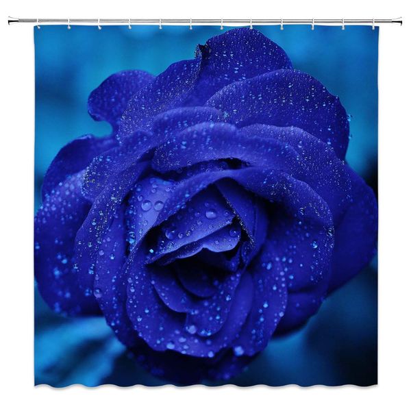 blue rose shower curtain flower with dew blooming enchanting charming decor for home polyester fabric 80 x 70 inches include
blue rose shower curtain flower with dew blooming enchanting charming decor for home polyester fabric 80 x 70 inches include