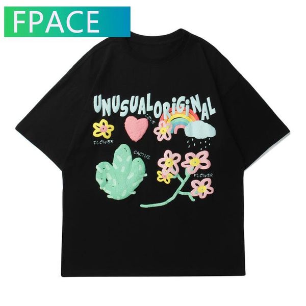 men's t-shirts gonthwid hip hop graffiti flowers rainbow heart print tshirts streetwear harajuku hipster cotton loose casual tees, White;black
men's t-shirts gonthwid hip hop graffiti flowers rainbow heart print tshirts streetwear harajuku hipster cotton loose casual tees, White;black