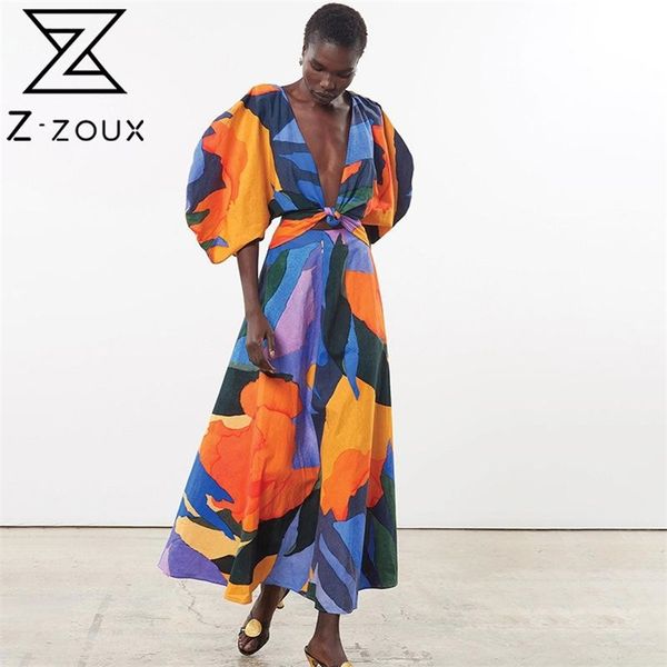 women dress lantern sleeve v-neck vintage printing dresses long hollow out bandage 210513, Black;gray
women dress lantern sleeve v-neck vintage printing dresses long hollow out bandage 210513, Black;gray