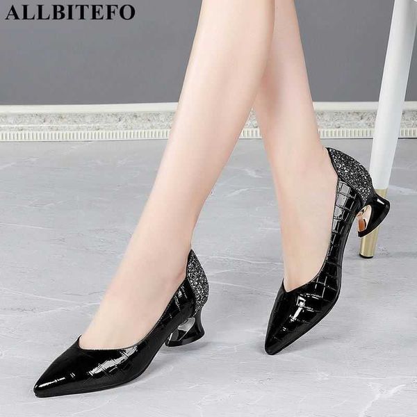 allbitefo size 34-42 bling design natural genuine leather high heels office work shoes women high heel shoes women heels shoes 210611, Black
allbitefo size 34-42 bling design natural genuine leather high heels office work shoes women high heel shoes women heels shoes 210611, Black