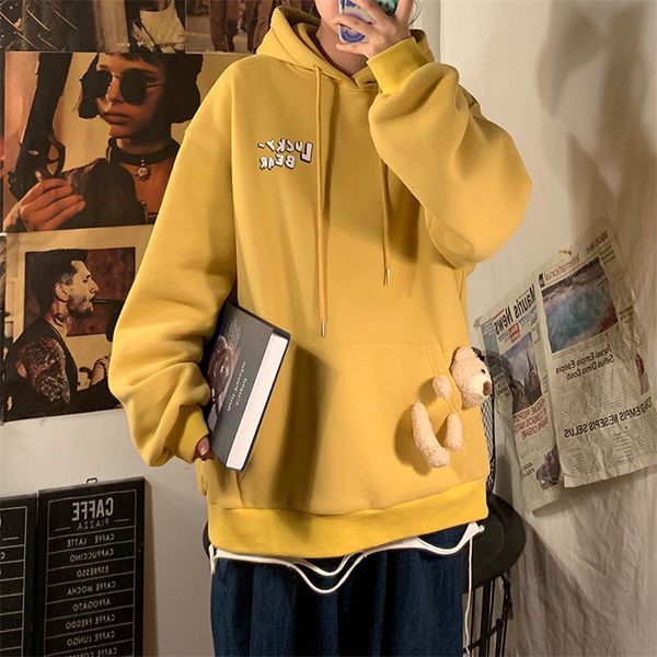 women's jackets hoodie y2k kawaii anime hoodie harajuku gothic with mango bagel sweatshirt ladies yellow bear crewneck h399, Black;brown
women's jackets hoodie y2k kawaii anime hoodie harajuku gothic with mango bagel sweatshirt ladies yellow bear crewneck h399, Black;brown