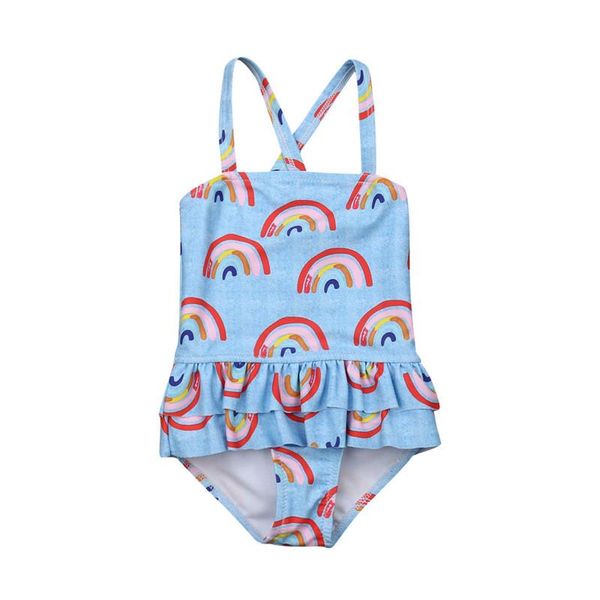 toddler kids blue tankinis one piece swimwear swimsuit bathing baby girl lovely rainbow print bikinis costume pool clothes beach one-piece s
toddler kids blue tankinis one piece swimwear swimsuit bathing baby girl lovely rainbow print bikinis costume pool clothes beach one-piece s