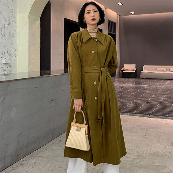 autumn loose lace-up casual comfortable gentle all-match elegant windbreaker brief office lady fashion trench overcoat 210421, Tan;black
autumn loose lace-up casual comfortable gentle all-match elegant windbreaker brief office lady fashion trench overcoat 210421, Tan;black