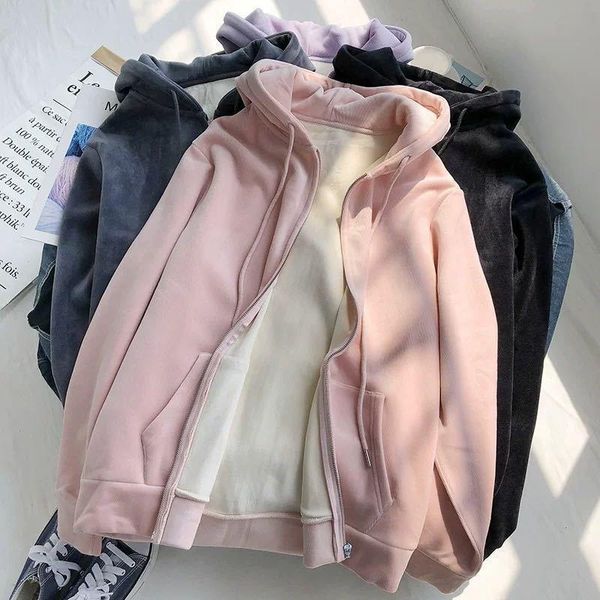 women's hoodies & sweatshirts winter sweatshirt women movement white hooded plus velvet thick zipper up hoodie casual oversized black
women's hoodies & sweatshirts winter sweatshirt women movement white hooded plus velvet thick zipper up hoodie casual oversized black