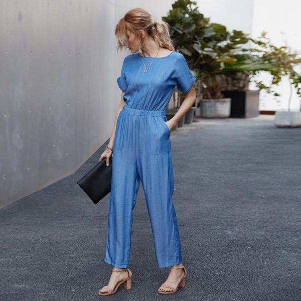 women's jumpsuits & rompers summer women casual solid lapel short sleeve work loose long overalls femme jumpsuit, Black;white
women's jumpsuits & rompers summer women casual solid lapel short sleeve work loose long overalls femme jumpsuit, Black;white