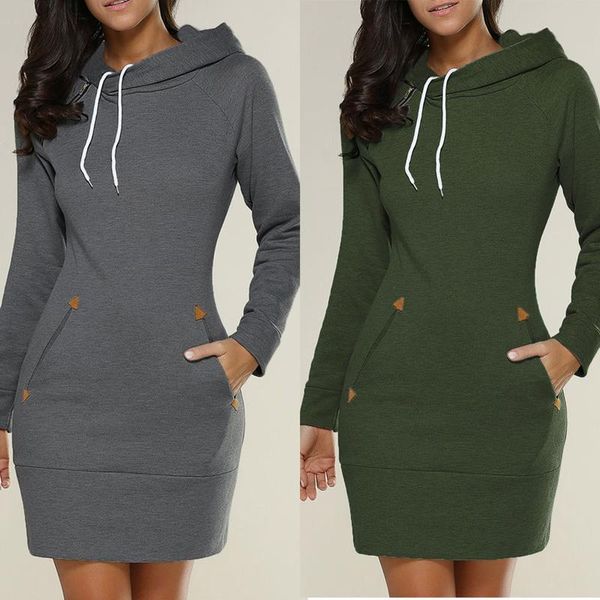 women's hoodies & sweatshirts women long autumn slim tight sleeve string hooded dress tracksuit sweat coat casual sportswear 061, Black
women's hoodies & sweatshirts women long autumn slim tight sleeve string hooded dress tracksuit sweat coat casual sportswear 061, Black