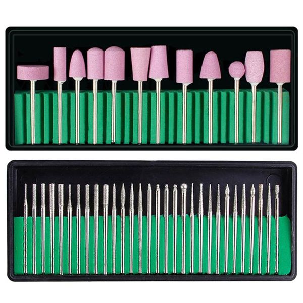 nail drill bit kit manicure polishing grinding sanding head for salon home butt666 files
nail drill bit kit manicure polishing grinding sanding head for salon home butt666 files
