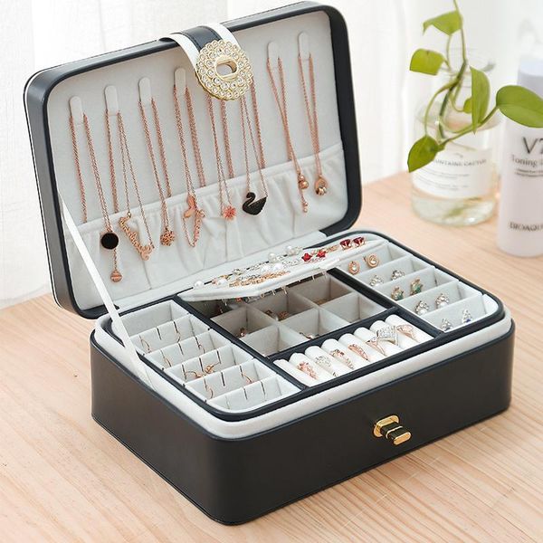 jewelry pouches, bags blue leather box organizer small earrings ring necklace casket for jewellery storage case women girls gifts, Pink;blue
jewelry pouches, bags blue leather box organizer small earrings ring necklace casket for jewellery storage case women girls gifts, Pink;blue