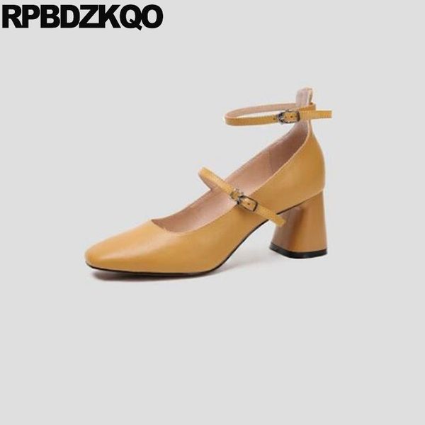 dress shoes fashion china size 4 34 genuine leather high heels square toe ankle strap block pumps yellow designer women luxury 2021, Black
dress shoes fashion china size 4 34 genuine leather high heels square toe ankle strap block pumps yellow designer women luxury 2021, Black