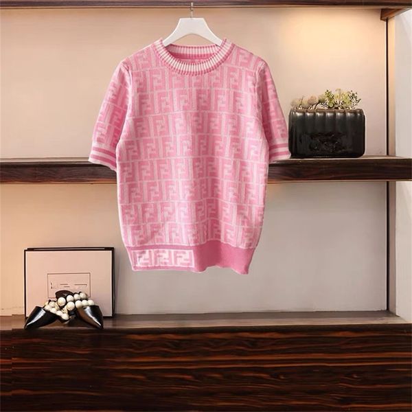2022 summer new style knitwear short sleeve round neck female slim ice silk t-shirt ins fashion fashion, White
2022 summer new style knitwear short sleeve round neck female slim ice silk t-shirt ins fashion fashion, White