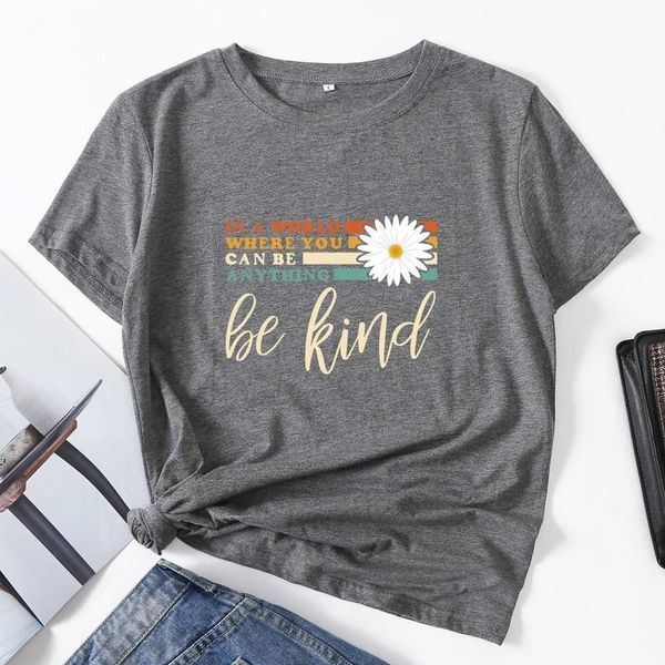 women's t-shirt flower letter print summer women short sleeve t-shirts female vintage casual shirt clothes ladies regular loose o-neck, White
women's t-shirt flower letter print summer women short sleeve t-shirts female vintage casual shirt clothes ladies regular loose o-neck, White