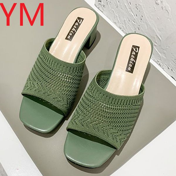 2020 summer sandals women shoes women mules slides peep toe square high heels sandals female shoe casual square heel 35-39 k78, Black
2020 summer sandals women shoes women mules slides peep toe square high heels sandals female shoe casual square heel 35-39 k78, Black