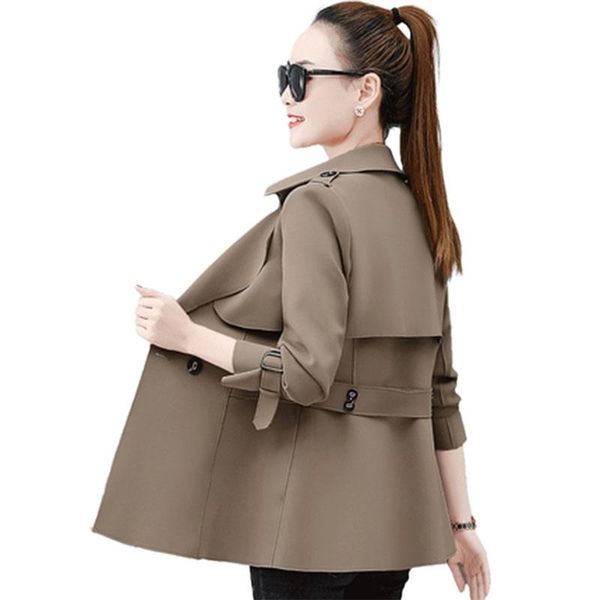women's trench coats fashion women autumn coat 2021 lady temperament slim all-match elegant casual loose female windbreaker ok849, Tan;black
women's trench coats fashion women autumn coat 2021 lady temperament slim all-match elegant casual loose female windbreaker ok849, Tan;black