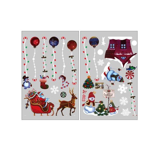 window stickers 2021 christmas santa claus snowflake balloon sticker decal diy portable shopmall decoration
window stickers 2021 christmas santa claus snowflake balloon sticker decal diy portable shopmall decoration