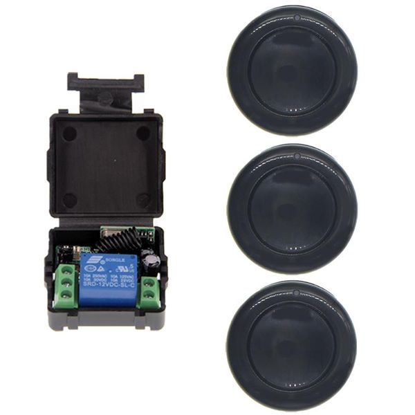 smart home control universal mini dc 12v 10a relay 1ch 1 ch wireless remote switch receiver and rf roundness transmitter,315 / 433 mhz
smart home control universal mini dc 12v 10a relay 1ch 1 ch wireless remote switch receiver and rf roundness transmitter,315 / 433 mhz