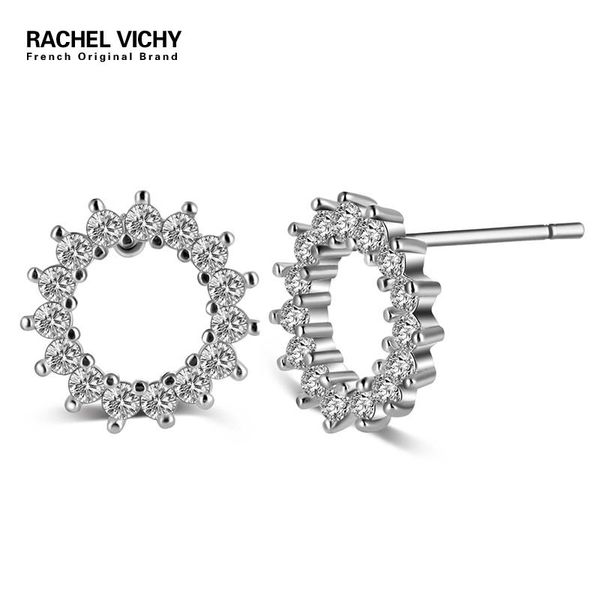 stud rachel vichy fashion circle shape earrings for women girl geometric crystal round earring brincos party jewelry gift e180, Golden;silver
stud rachel vichy fashion circle shape earrings for women girl geometric crystal round earring brincos party jewelry gift e180, Golden;silver