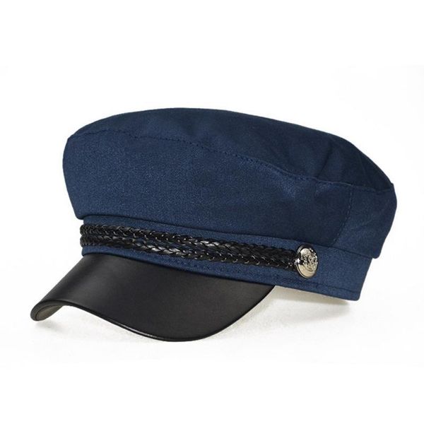 berets women's hats beret stitching color boat skipper ship navy cap sailor captain costume retro net red hat adjustable, Blue;gray
berets women's hats beret stitching color boat skipper ship navy cap sailor captain costume retro net red hat adjustable, Blue;gray