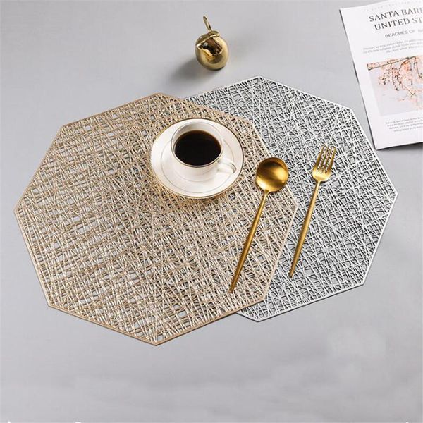 mats & pads pvc placemats cutout hangable mat octagonal hollow non slip dining table home decoration gold placemat
mats & pads pvc placemats cutout hangable mat octagonal hollow non slip dining table home decoration gold placemat
