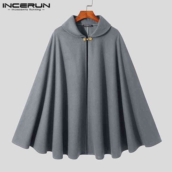 incerun - men's cloak, fashion casual wear, coat with everything, irregular windbreaker, s-5xl 2021, Black
incerun - men's cloak, fashion casual wear, coat with everything, irregular windbreaker, s-5xl 2021, Black