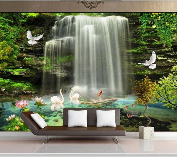 papel de parede waterfall lake swan landscape 3d wallpaper mural,living room tv background bedroom wall papers home decor wallpapers
papel de parede waterfall lake swan landscape 3d wallpaper mural,living room tv background bedroom wall papers home decor wallpapers