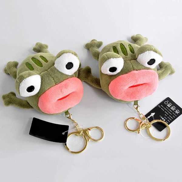 12cm funny big mouth frog plush doll pendant hanging bag keychain ring key holder decor cute birthday gift
12cm funny big mouth frog plush doll pendant hanging bag keychain ring key holder decor cute birthday gift