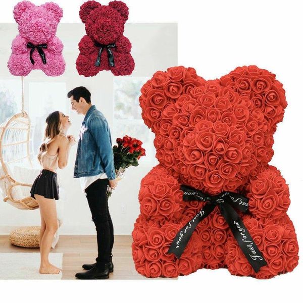 decorative flowers & wreaths 40cm rose bear simulation flower love heart foam for wedding party
decorative flowers & wreaths 40cm rose bear simulation flower love heart foam for wedding party