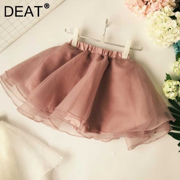 deat women mesh mini skirt arrivals high elastic waist fashion temperament spring summer 11d1852 210709, Black
deat women mesh mini skirt arrivals high elastic waist fashion temperament spring summer 11d1852 210709, Black
