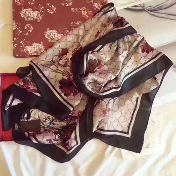 designer silk scarf for women summer new soft floral full letter printed long scarves shawls pashmina neck ring beach cover gi, Blue;gray
designer silk scarf for women summer new soft floral full letter printed long scarves shawls pashmina neck ring beach cover gi, Blue;gray