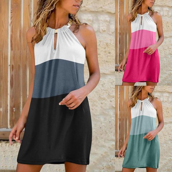 casual dresses fashion women beach mini dress color patchwork sleeveless blackless sundress female halter cold shoulder #yp, Black;gray
casual dresses fashion women beach mini dress color patchwork sleeveless blackless sundress female halter cold shoulder #yp, Black;gray