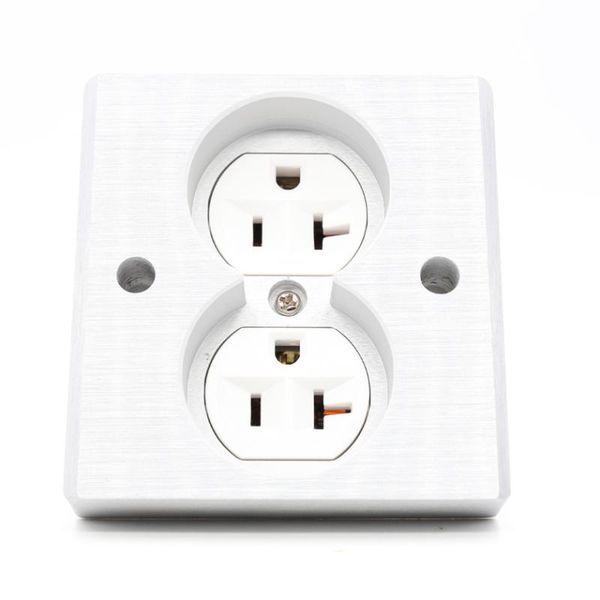 smart power plugs pcs white us ac receptacle wall outlet pure copper plated socket
smart power plugs pcs white us ac receptacle wall outlet pure copper plated socket