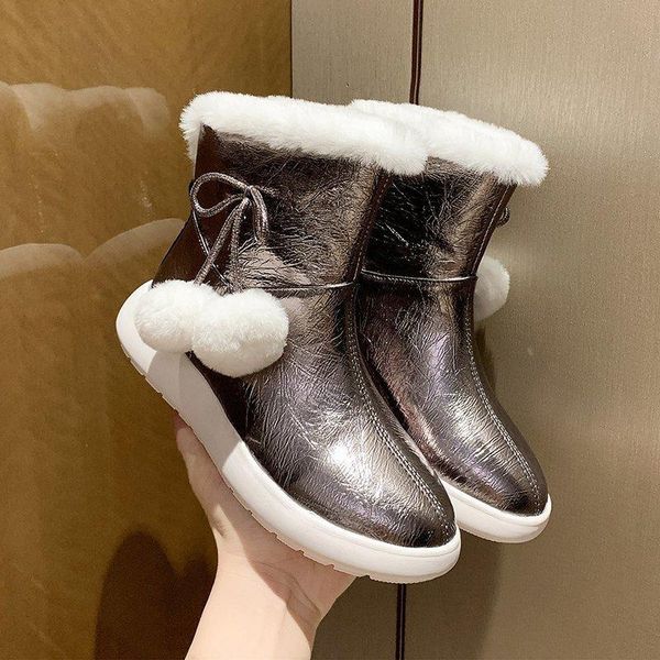 boots warm fur women snow cute suede 2021 winter shoes ball female fashion non-slip casual women's, Black
boots warm fur women snow cute suede 2021 winter shoes ball female fashion non-slip casual women's, Black