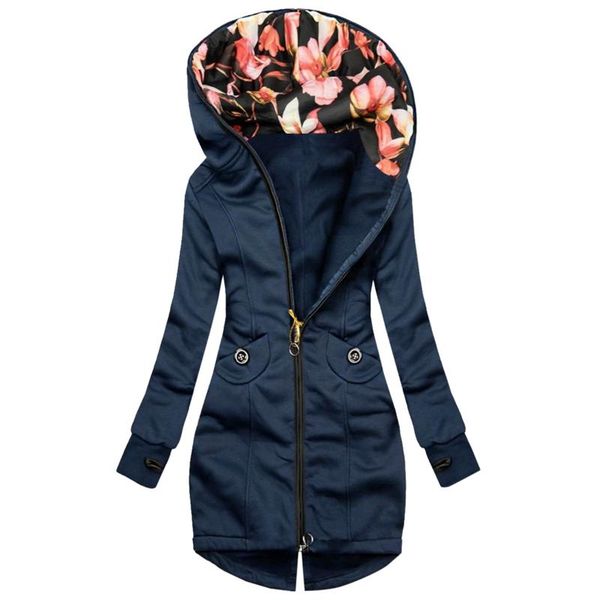 women's winter jacket women female outwear floral print hooded pockets vintage long sleeve coats oversize casaco feminino 2021 2 jacket, Black;brown
women's winter jacket women female outwear floral print hooded pockets vintage long sleeve coats oversize casaco feminino 2021 2 jacket, Black;brown