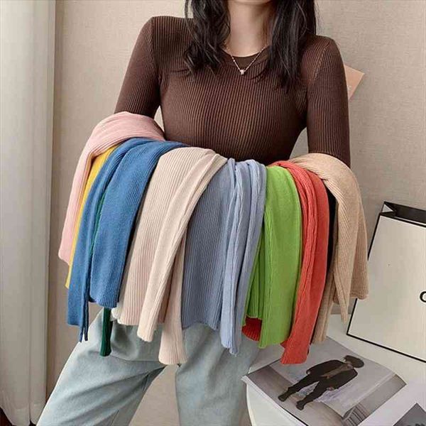 autumn and winter womens sweater knitted for women thin long sleeve women solid o-neck clothing female basic sweaters, White;black
autumn and winter womens sweater knitted for women thin long sleeve women solid o-neck clothing female basic sweaters, White;black