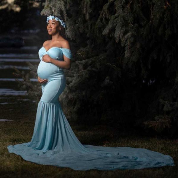 chiffon pregnancy gown off shoulder dress for pregnant women trailing sweep length train mist due date memento bump pgraphy x0902, White
chiffon pregnancy gown off shoulder dress for pregnant women trailing sweep length train mist due date memento bump pgraphy x0902, White