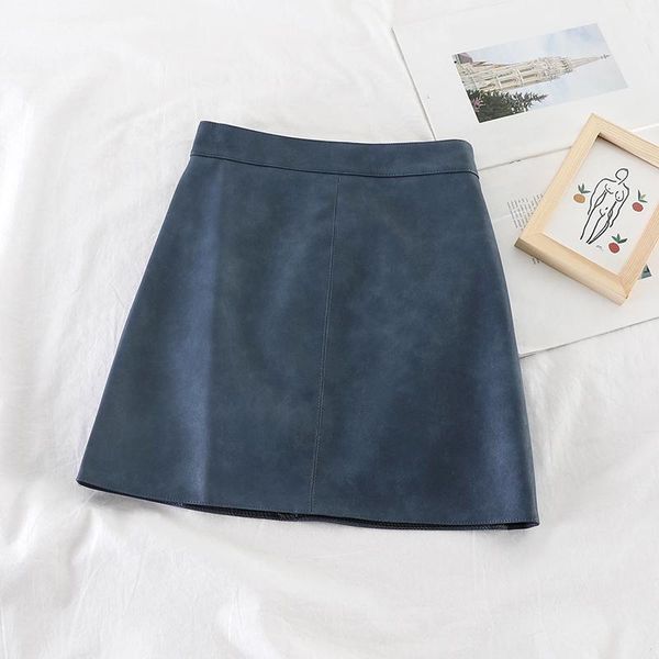 skirts heliar 2021 spring wome pu leather bodycon high waist mini highstreet autumn female women, Black
skirts heliar 2021 spring wome pu leather bodycon high waist mini highstreet autumn female women, Black