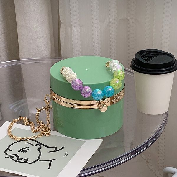 evening bag messenger women's chain net red one shoulder cylinder box 2021 fashion small girl
evening bag messenger women's chain net red one shoulder cylinder box 2021 fashion small girl
