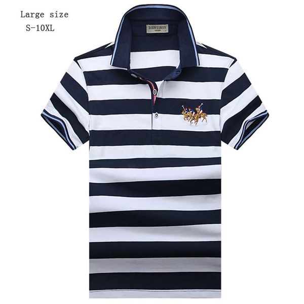 men's polos short sleeve t-sleeve summer lapel loose large stripe shirt middle aged cotton half thin 9xl, White;black
men's polos short sleeve t-sleeve summer lapel loose large stripe shirt middle aged cotton half thin 9xl, White;black