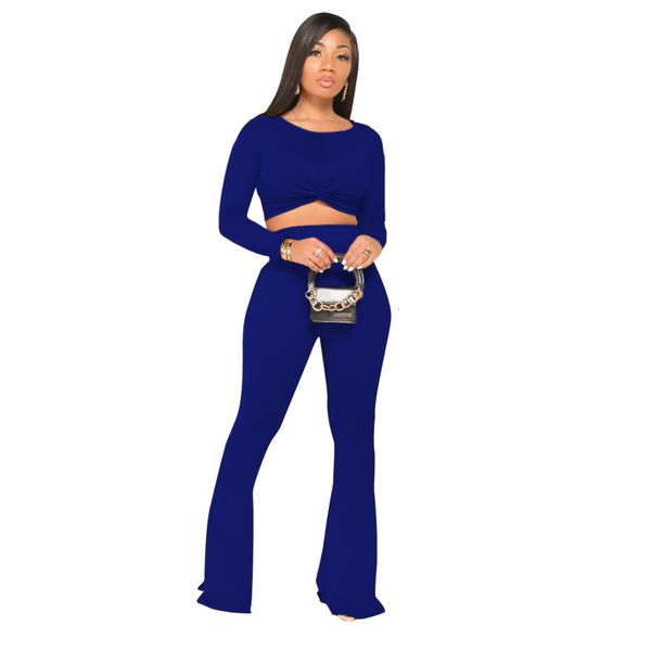 selling women solid flared trousers two piece sets casual lady o-neck short tees high waist bell-bottomed pants autumn, Gray
selling women solid flared trousers two piece sets casual lady o-neck short tees high waist bell-bottomed pants autumn, Gray
