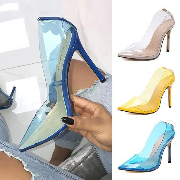 dress shoes 2021 transparent heels women pointed pumps high pvc jelly female stiletto party, Black
dress shoes 2021 transparent heels women pointed pumps high pvc jelly female stiletto party, Black