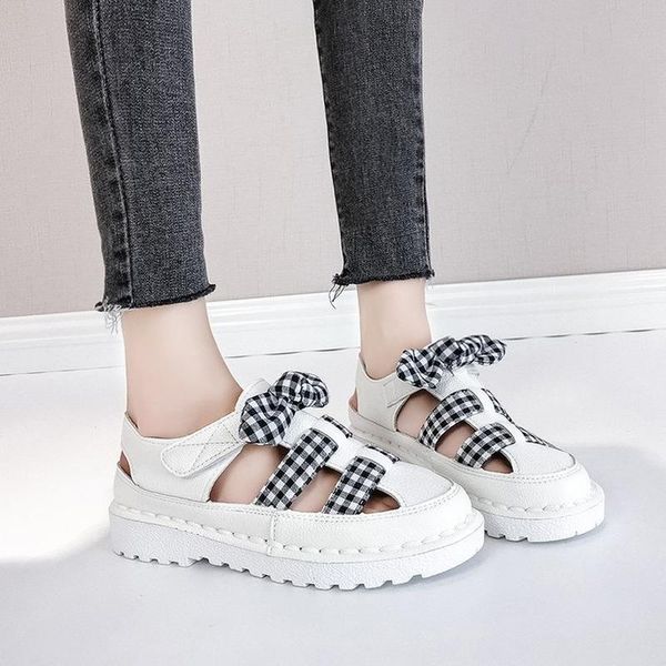 sandals 2021 summer thick middle heel casual bowknot women shoes leather gladiator flat, Black
sandals 2021 summer thick middle heel casual bowknot women shoes leather gladiator flat, Black
