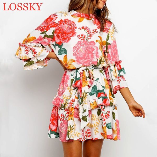 floral print flower ruffles dress boho beach a line spring summer casual mini women sashes belt elegant dresses sundress holiday 210520, Black;gray
floral print flower ruffles dress boho beach a line spring summer casual mini women sashes belt elegant dresses sundress holiday 210520, Black;gray