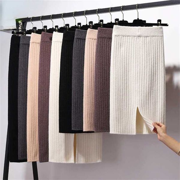 50-60-70cm elastic band women skirts autumn winter warm knitted straight ribbed mid-long black 211119
50-60-70cm elastic band women skirts autumn winter warm knitted straight ribbed mid-long black 211119
