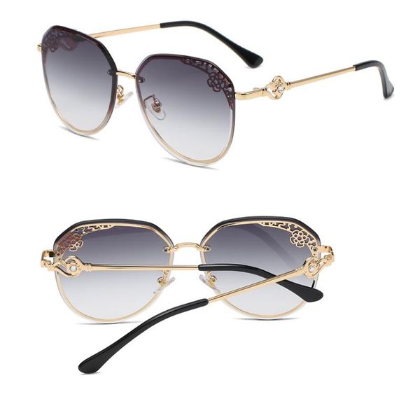 sunglasses metal sun glasses for women luxury design boutique female gradient lens elegant shades, White;black
sunglasses metal sun glasses for women luxury design boutique female gradient lens elegant shades, White;black