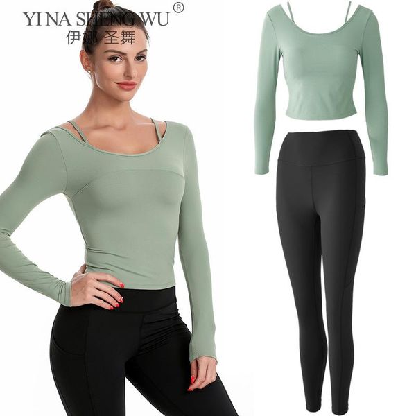 seamless pants yoga set women feamle 2 piece long sleeve crop t-shirt leggings sportsuit workout outfit gym wear sport
seamless pants yoga set women feamle 2 piece long sleeve crop t-shirt leggings sportsuit workout outfit gym wear sport