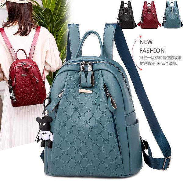 outdoor bags backpack female 2021 korean fashion ladies large capacity soft leather travel small school bag
outdoor bags backpack female 2021 korean fashion ladies large capacity soft leather travel small school bag