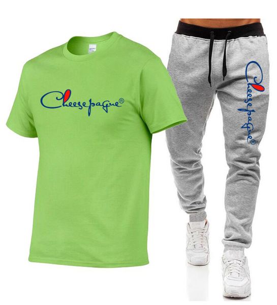 2022 summer fashion casual brand men sportswear tracksuit man sportswears short sleeve 100% cotton t-shirt 2 piece set, Gray
2022 summer fashion casual brand men sportswear tracksuit man sportswears short sleeve 100% cotton t-shirt 2 piece set, Gray