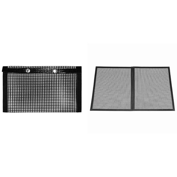 tools & accessories 3 pcs non stick bbq mesh grill bag high temperature barbecue baking mat, 2 40 x 33cm 1 14 24cm
tools & accessories 3 pcs non stick bbq mesh grill bag high temperature barbecue baking mat, 2 40 x 33cm 1 14 24cm