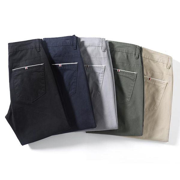 men's pants 2021 autumn brand 98% cotton stretch fit straight classic style youth business casual office trousers black khaki
men's pants 2021 autumn brand 98% cotton stretch fit straight classic style youth business casual office trousers black khaki