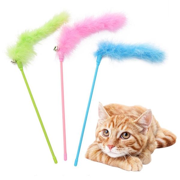 cat toys 1/3pcs wand toy plush faux feather teaser stick catcher with bell teasing scratch dorakitten
cat toys 1/3pcs wand toy plush faux feather teaser stick catcher with bell teasing scratch dorakitten